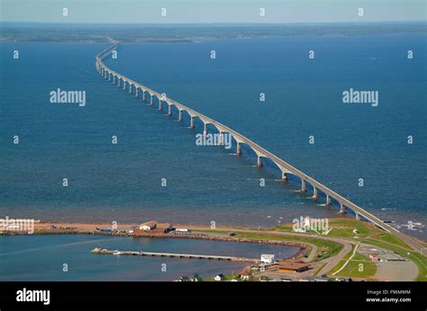 Confederation Bridge, BordenCarleton, Prince Edward Island, Canada ...