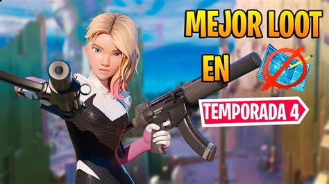 COMO MEJORAR EN FORTNITE CERO CONSTRUCCIÓN Temporada 4 Mejor loot