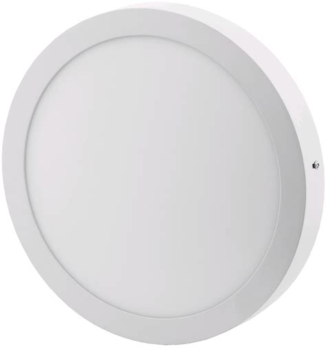 Avide LED Falra Szerelhető Kerek Mennyezeti Lámpa ALU 24W NW 4000K