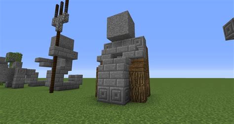 Easy Small Statues – Minecraft Building Inc