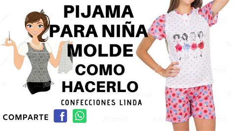 Pijama Para Ni A Molde Como Hacerlo Youtube