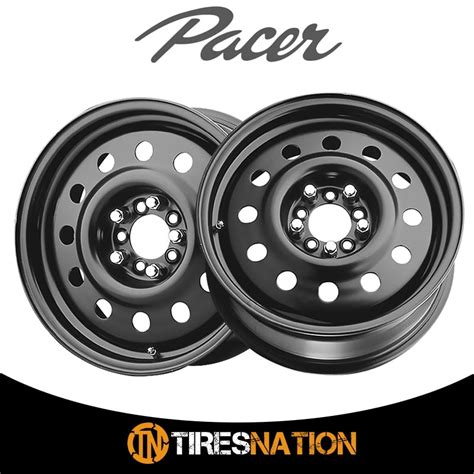 Car And Truck Wheels Tires And Parts Car And Truck Wheels 4 New 16x65 Pacer 83b Fwd Black Mod Steel