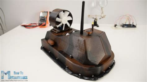 DIY Arduino based RC Hovercraft - How To Mechatronics