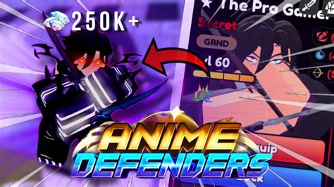 I Spent 250 000 Gems To Summon A 0 01 Secret In Anime Defenders