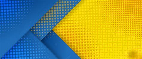 Abstract Modern Background In Yellow And Blue Color Wallpaper Blue