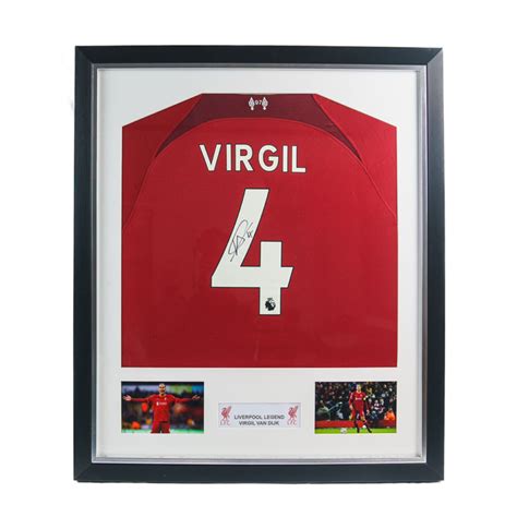 SIGNED, MOUNTED & FRAMED VIRGIL SHIRT - Rev Comps