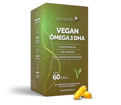 Puravida Vegan Omega Dha Caps Mg Vila Cereale