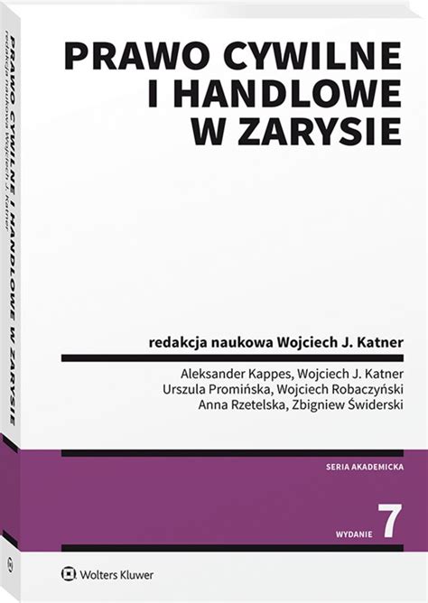 Prawo Cywilne I Handlowe W Zarysie Ksi Ka Ebook Pdf Profinfo Pl