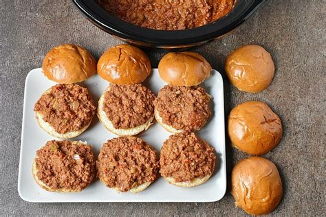 Slow Cooker Sloppy Joes Sliders Recipe COOK ME