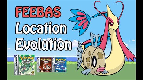 How to Catch Feebas Pokémon Emerald Ruby Sapphire YouTube