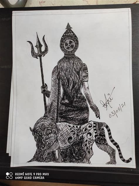 Indian Goddess Durga Indian Goddess Durga Goddess Sketches