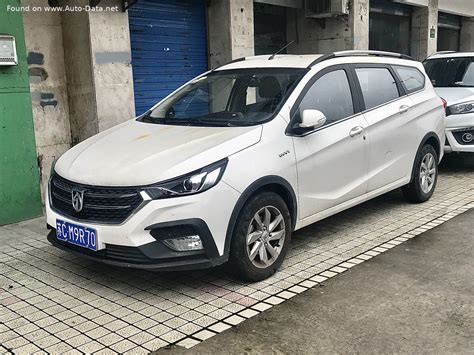 2019 Baojun 310W Facelift 2019 Technical Specs Fuel Consumption