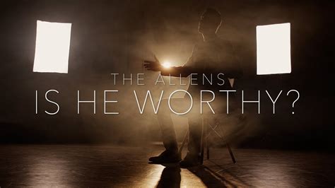 The Allens Is He Worthy Andrew Peterson Cover YouTube