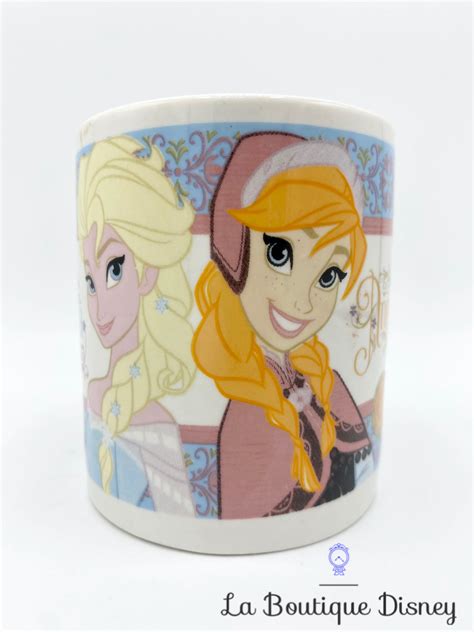 Tasse Anna Elsa Olaf La Reine Des Neiges Frozen Disney Mug Cercles