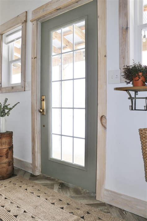 Simple Front Door Refresh - Fletcher Creek Cottage