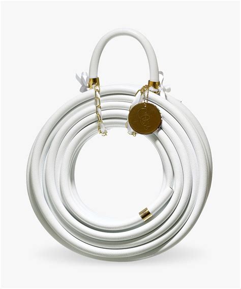 White Snake Garden Hose Premium Outdoor Decoration Fierce And Bold