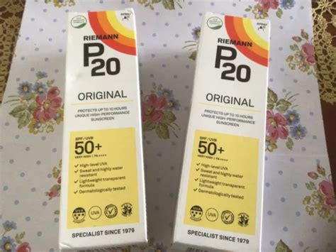Riemann P20 Original Spf50 Spray 100 Ml Brand New X 2 £1495