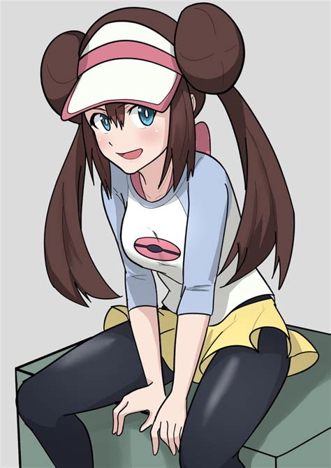 Anime Pantyhose Legs Pokemon Trainer Rosa Mei Pokemon Black