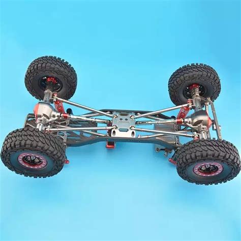 Online Shop Rc Cnc Alloy Scx10 Chassis Carbon Frame 110 Scale 4wd Rock