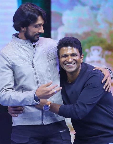 Sudeep And Puneeth Rajkumar In 2020 Actors Film Industry Superstar