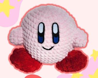 Kirby Crochet Doll Amigurumi Made To Order Etsy