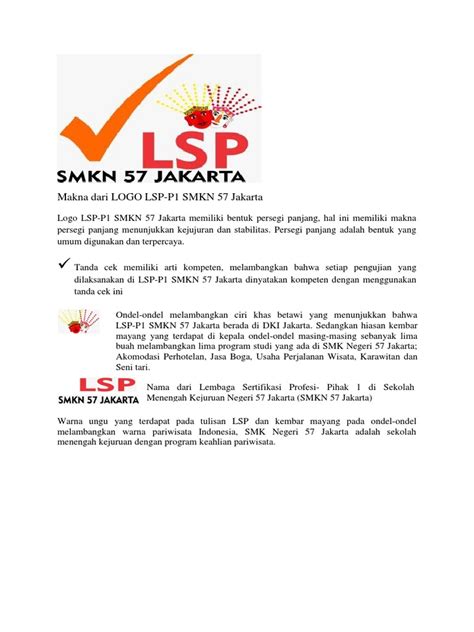 Arti Logo Lsp Smkn 57 Jakarta