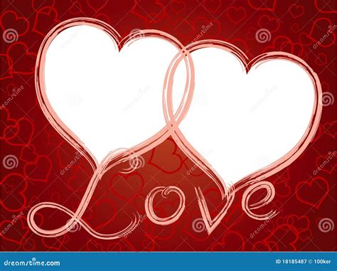 Love Frame Cartoon Vector 100143