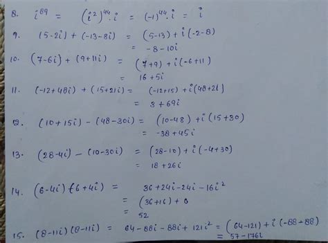 [solved] 4 4 Practice Complex Numbers Simplify 1 √−36 2 √−8 ⋅ Course Hero