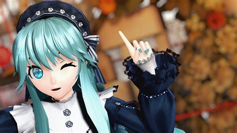 Mmd Patchwork Staccato Dentelle Bleue Miku Youtube