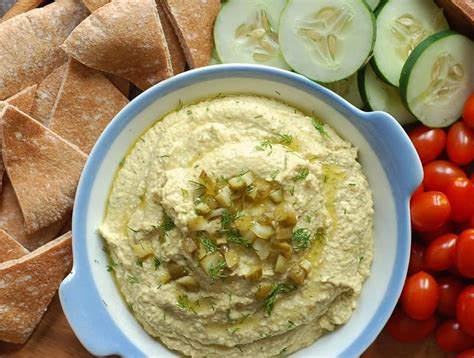 Dill Pickle Hummus Is A Tangy Twist On A Healthy Snack