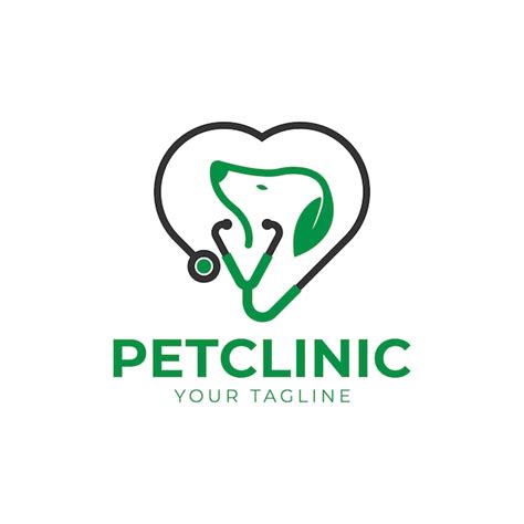 Premium Vector | Pet health and veterinary hospital logo, pet health care business logo