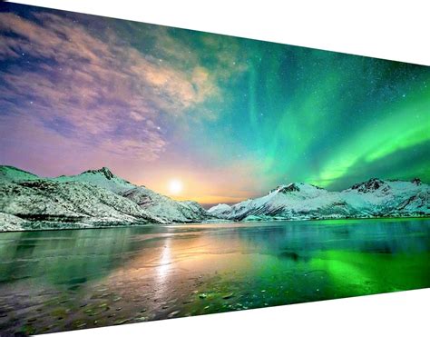 Amazon Igoodom Northern Lights Diamond Painting Northern Lights