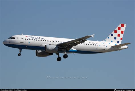 9a Ctk Croatia Airlines Airbus A320 214 Photo By Ronald Vermeulen Id 975016