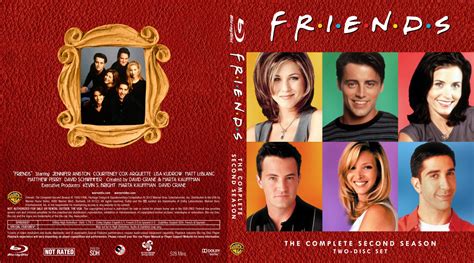 Friends The Complete Second Season Tv Blu Ray Custom Covers