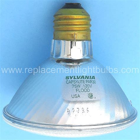 Sylvania Par Hal Fl W V Capsylite Halogen Flood Beam Light Bulb