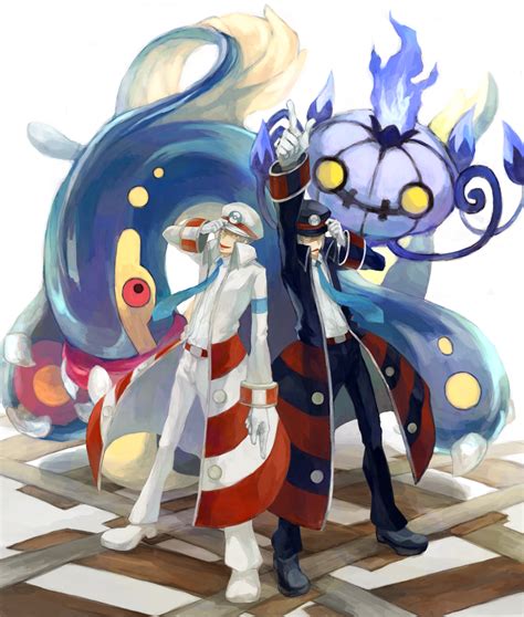 Ingo Chandelure Emmet And Eelektross Pokemon And 2 More Drawn By