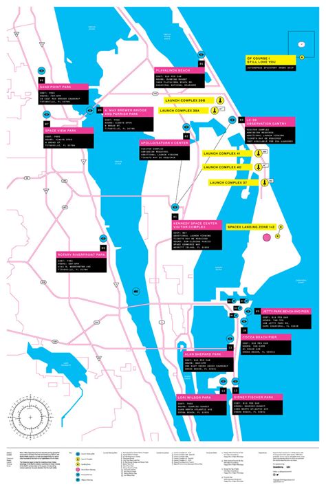 Kennedy Space Center launch viewing map | The Planetary Society