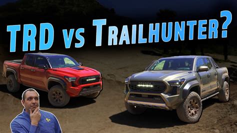 Toyota Tacoma Trd Pro Vs Trailhunter Youtube