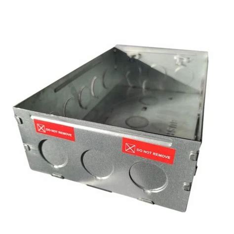 Galvanized Iron Gi Rectangular Modular Electrical Box For Switches