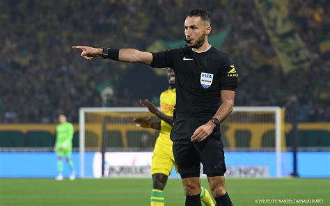 FC Nantes Stade de Reims FC Nantes Jérémie PIGNARD arbitre de la