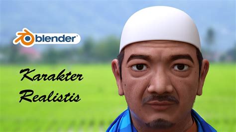 Creating Realistic Portraits With Blender Human Character Youtube