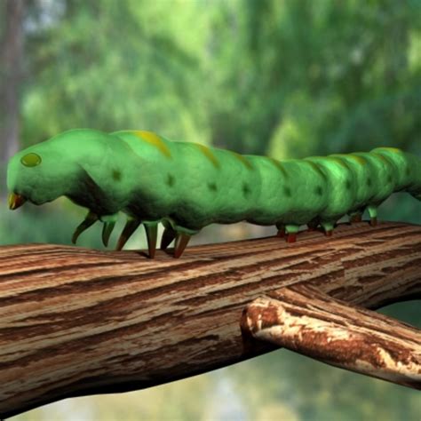 3d Catapiller Piller Model