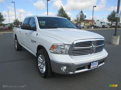 2014 Bright White Ram 1500 Slt Crew Cab 4x4 114691802 Photo 9 Car Color Galleries