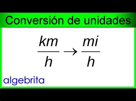 Convertir Km h a millas h Fácil y rápido