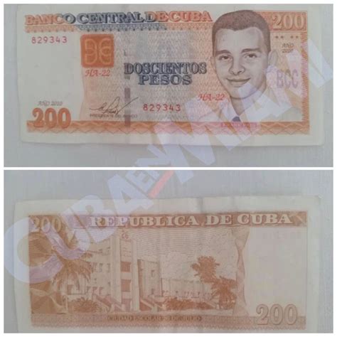 Gobierno De Cuba Paga Con Billetes De 200 Y 500 Pesos A Los Que