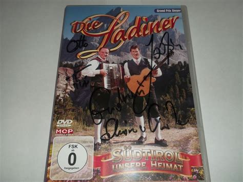 Ladiner Südtirol unsere Heimat DVD signiert Kratzerfrei L67