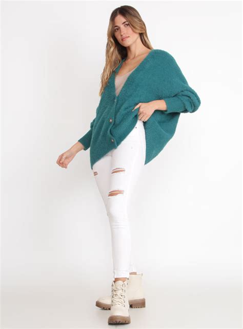 Ripley Cardigan Barbados Oversize Abotonado