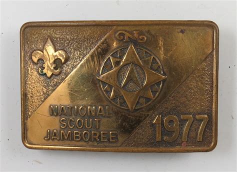 National Scout Jamboree Belt Buckle Ks Ebay