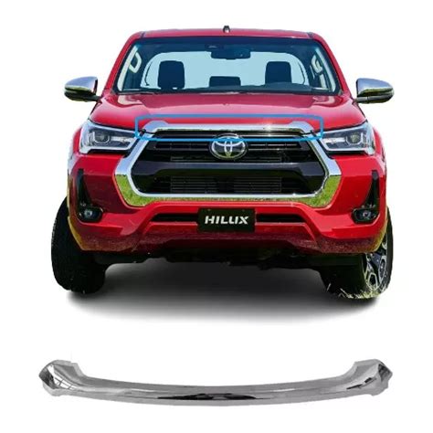 Friso Do Capo Toyota Hilux Pick Up Cromada 2021 2022 2023