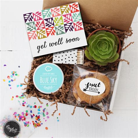 Get Well Soon T Box Get Well T Get Well Card Etsy